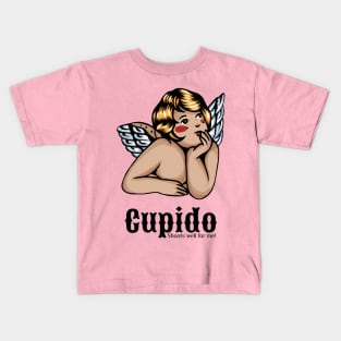 Vintage Cupid Shoots well for me! Kids T-Shirt